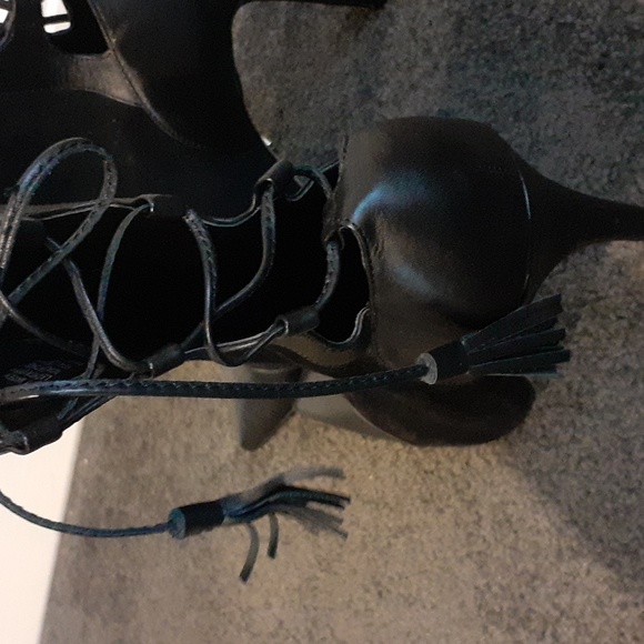 Windsor Smith lace up leather boots sz10 - Picture 3 of 10